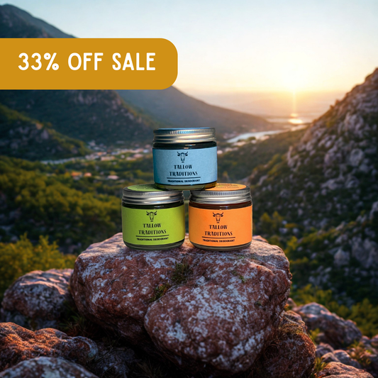 Tallow Deodorant: Combo Pack