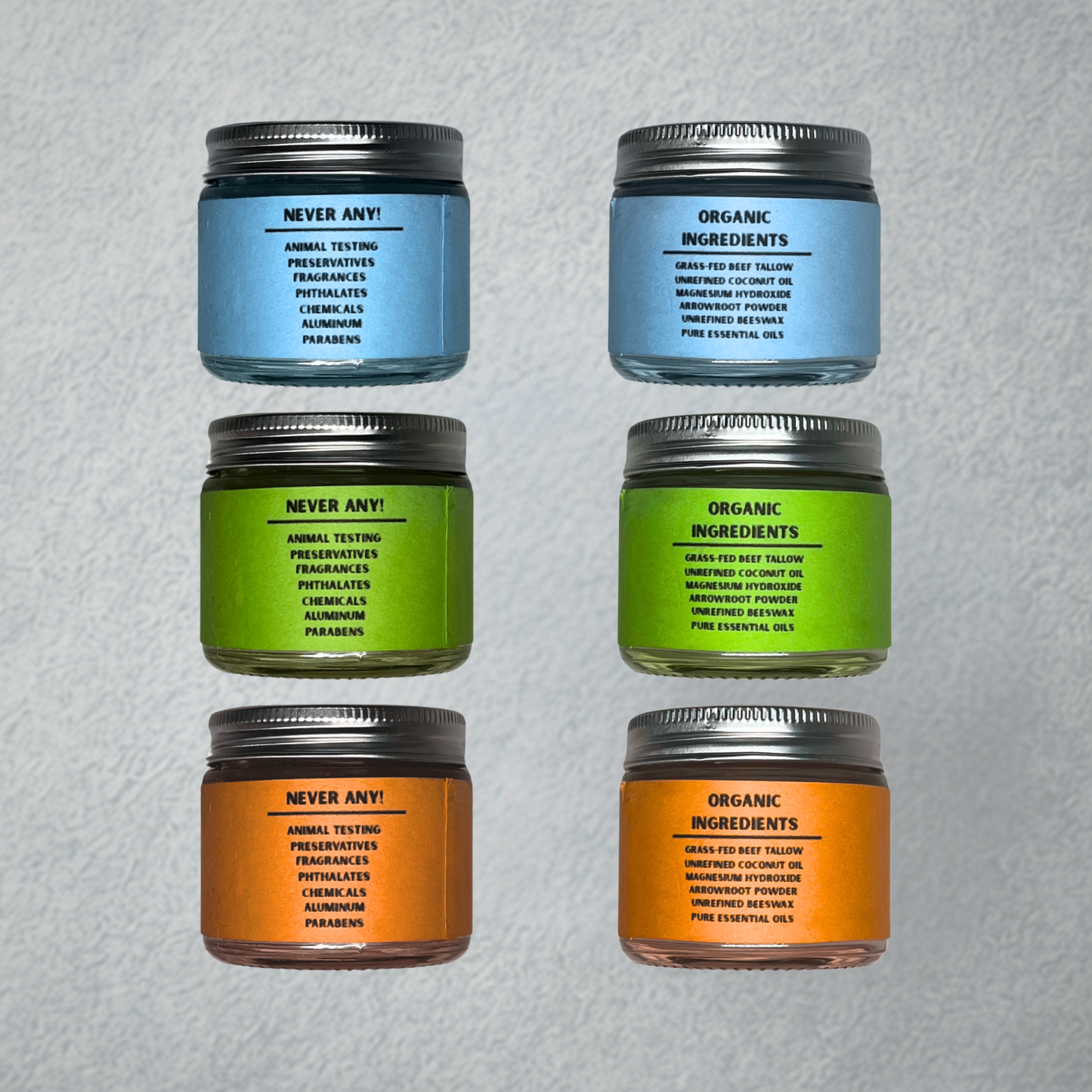 Tallow Deodorant: Combo Pack