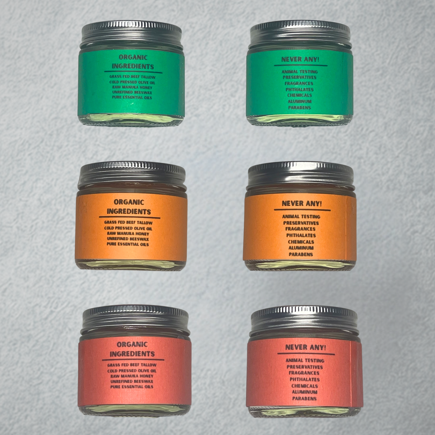 Tallow & Honey Balm: Combo Pack