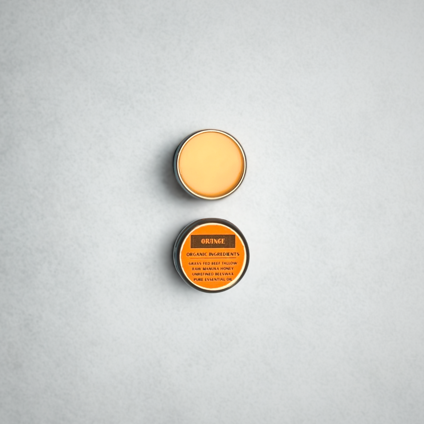 Tallow & Honey Lip Balm: Orange