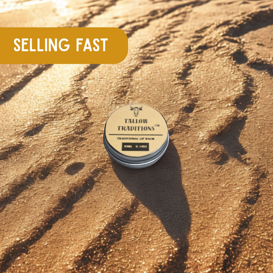 Tallow & Honey Lip Balm: Unscented