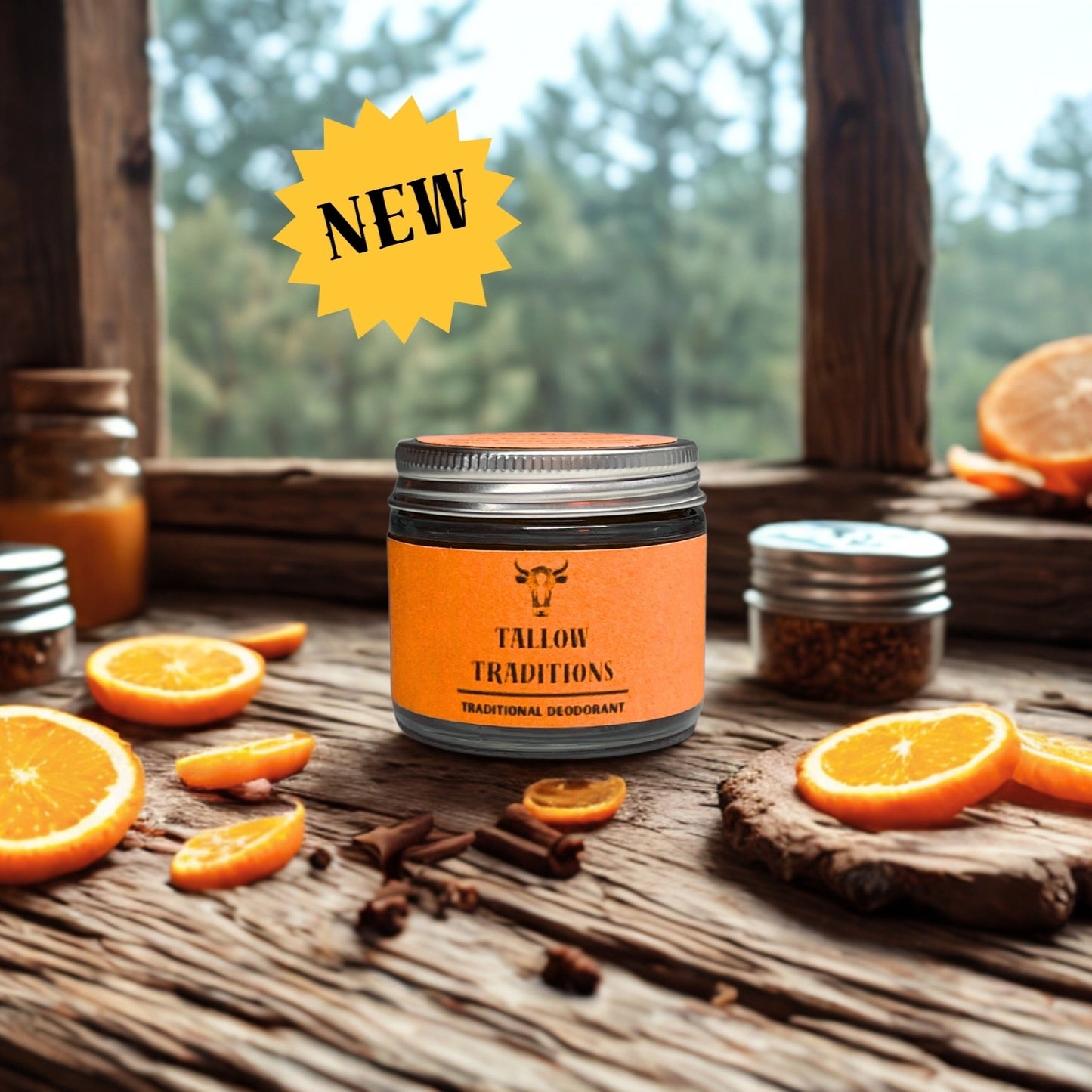 Tallow Deodorant: Sweet Ember