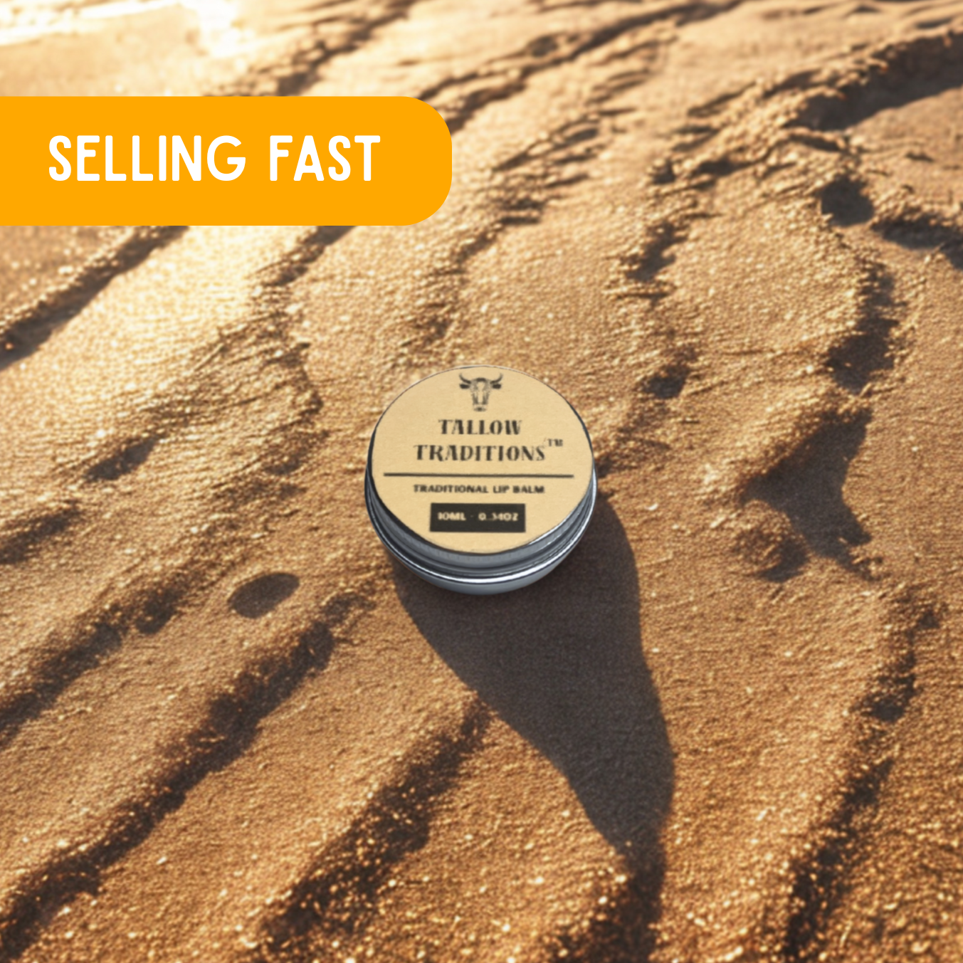 Tallow & Honey Lip Balm: Unscented